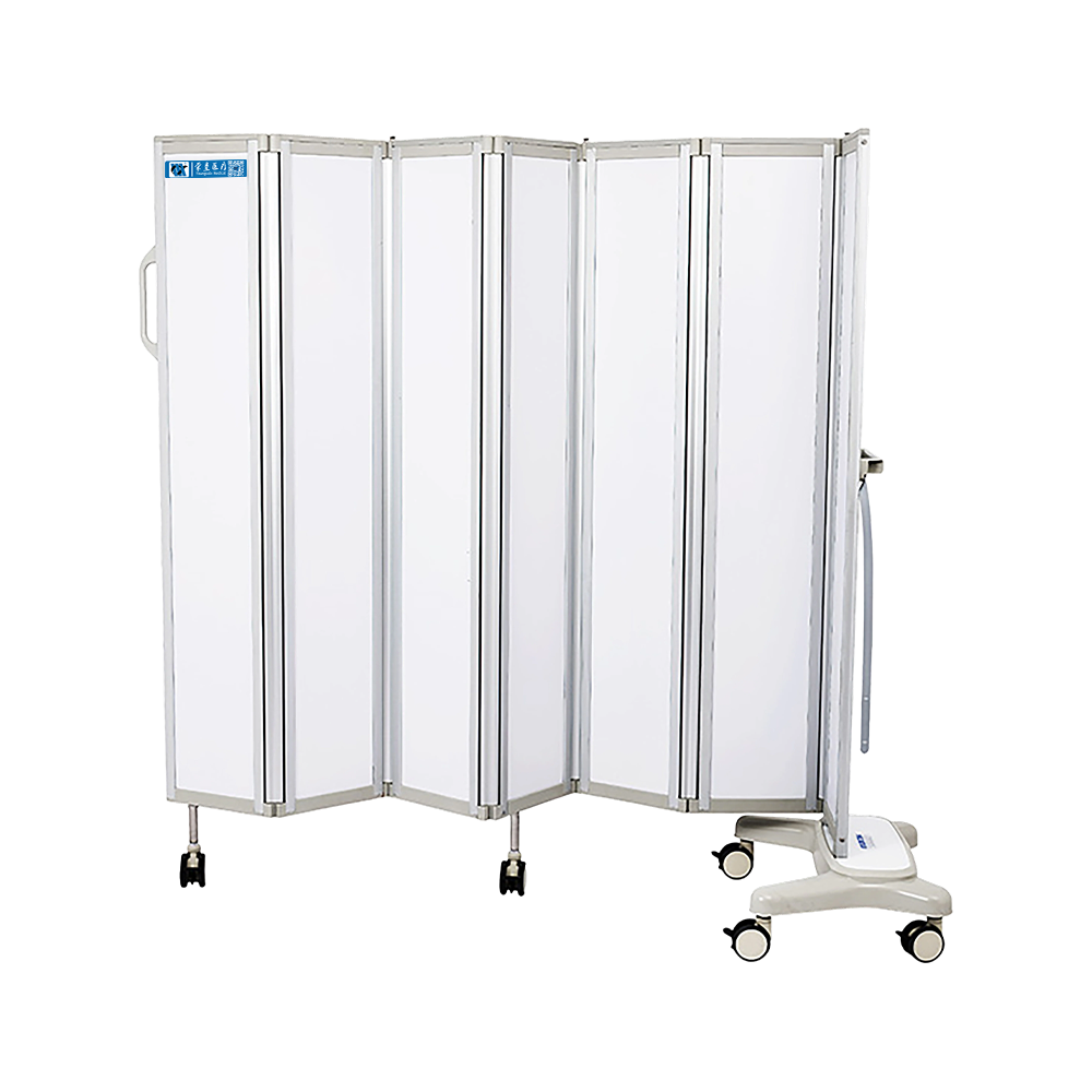 Pantallas de privacidad médica móviles BDT230 con marco de aluminio