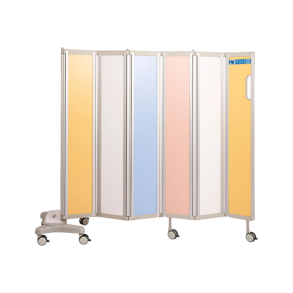 Pantallas de privacidad médica móviles BDT230 con marco de aluminio