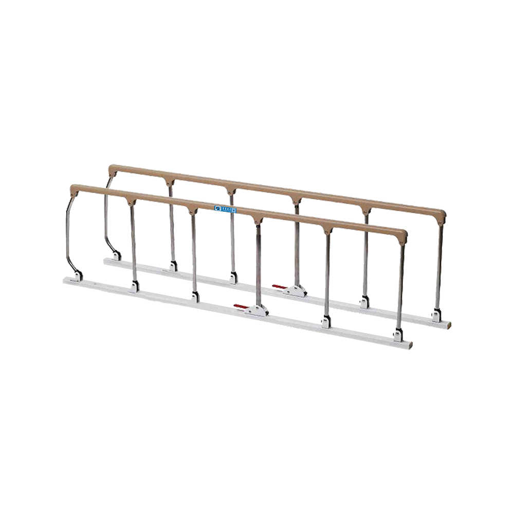 BDCB027 Barras protectoras de aluminio de ABS ajustables para camas de hospital