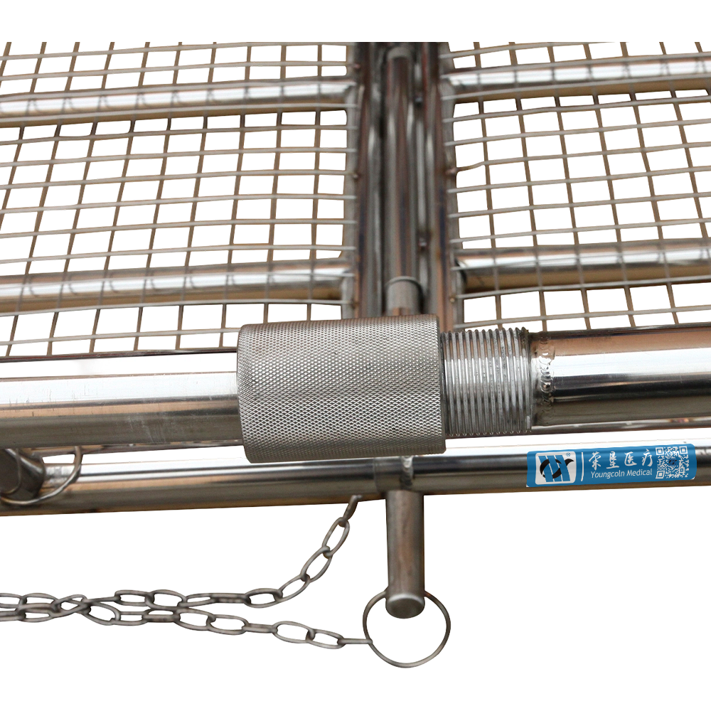 BDST110(III) Estirador de cesta de rescate de acero inoxidable con diseño desmontable