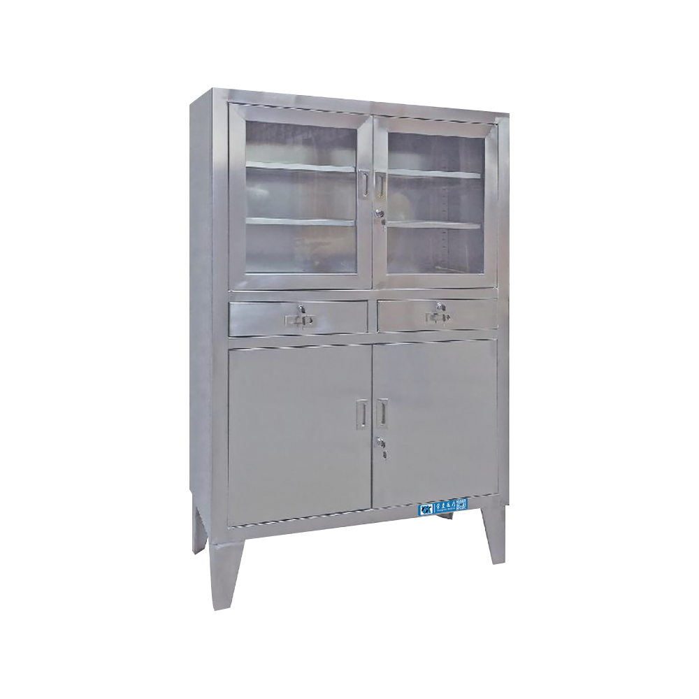 SUS110057-5 Gabinete de acero inoxidable resistente al óxido para hospitales