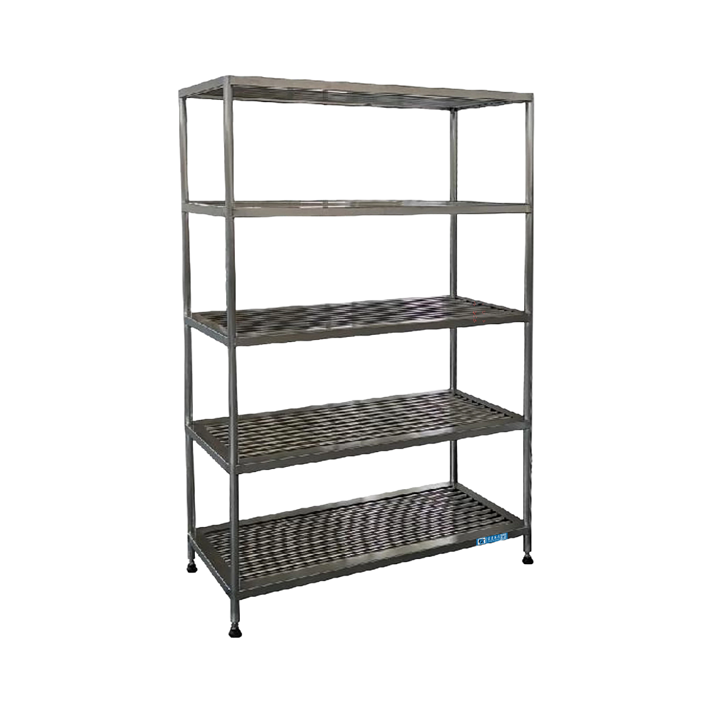 SUS200058D2 Estante de acero inoxidable para hospital