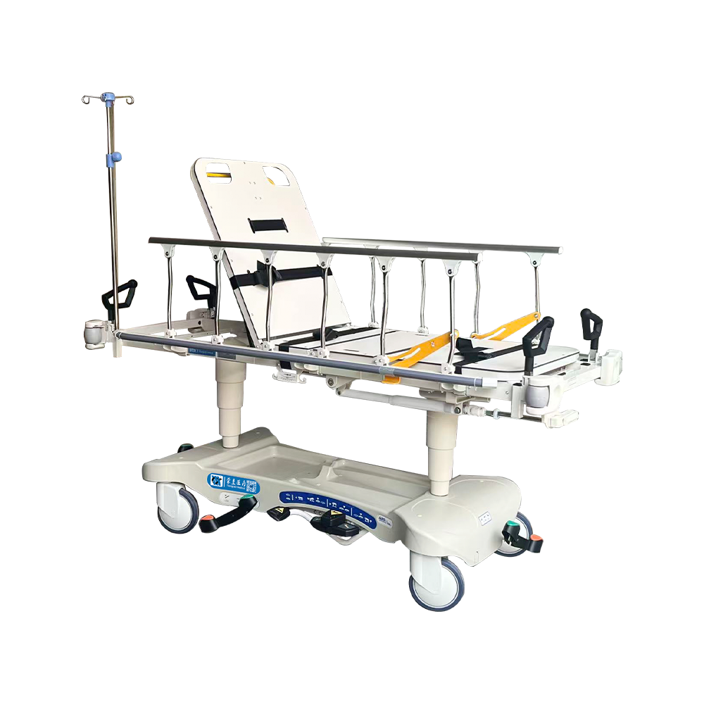 BDEC04(III) Estiradora hidráulica médica para transferencia de pacientes con báscula 
